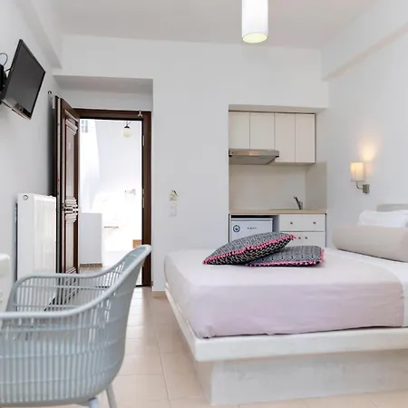 Naxos Superior Double Balcony 200m From St, George Views Saint George
